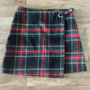 Francesca’s Alya plaid miniskirt